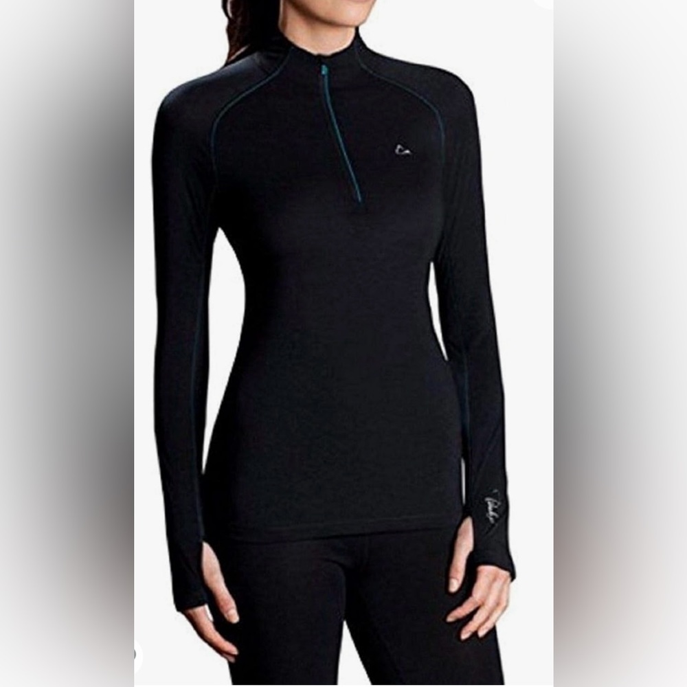 PARADOX Performance Women's Merino Blend Zip-up Base Layer Top, Size S - Picture 1 of 6